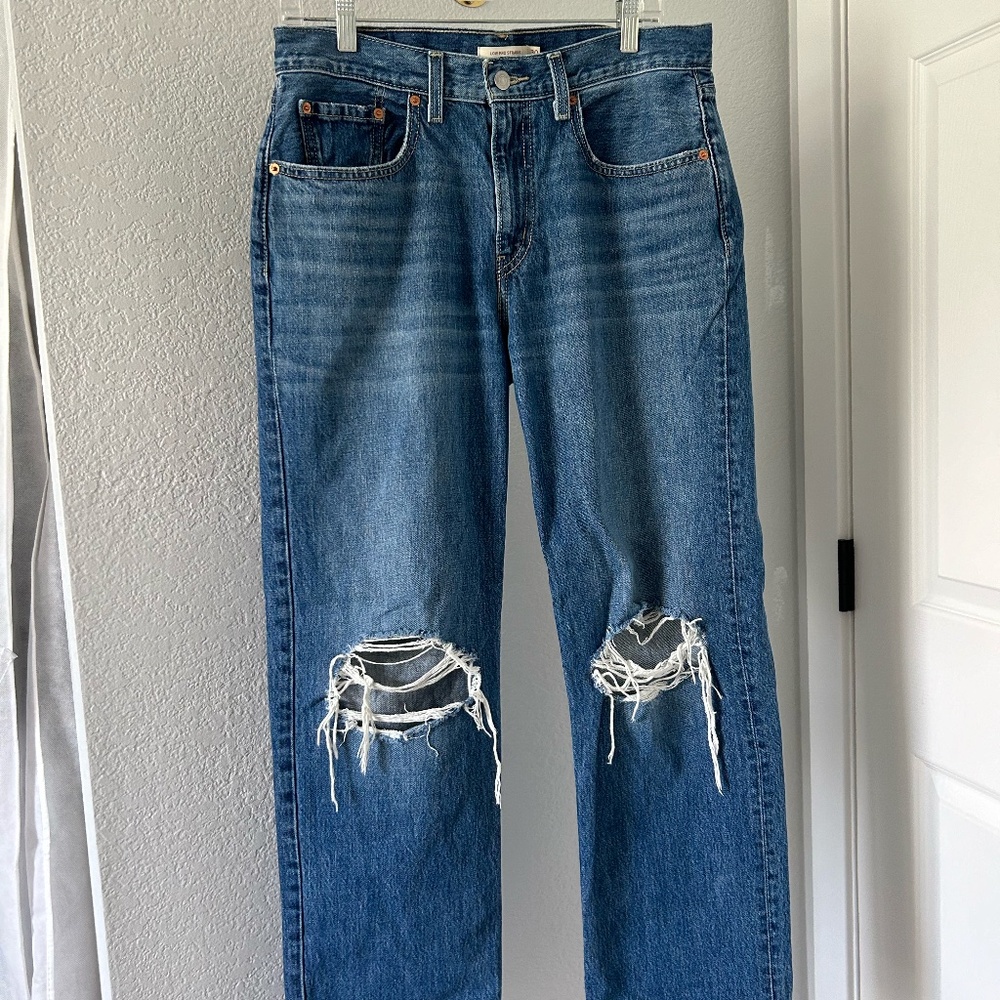 Levi's Low Pro Straight Jeans